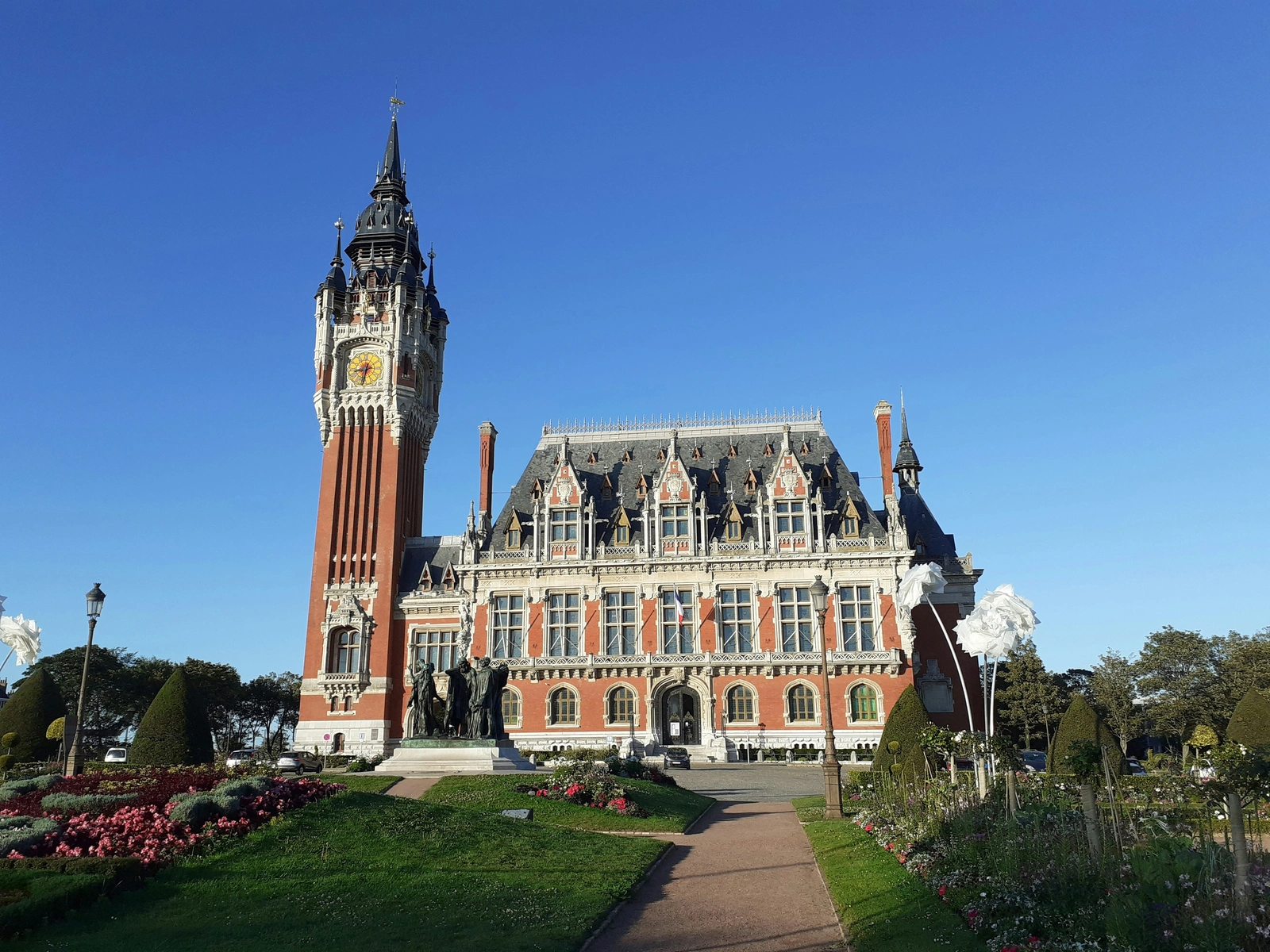Panorama de Calais et de ses environs sur la Côte d'Opale