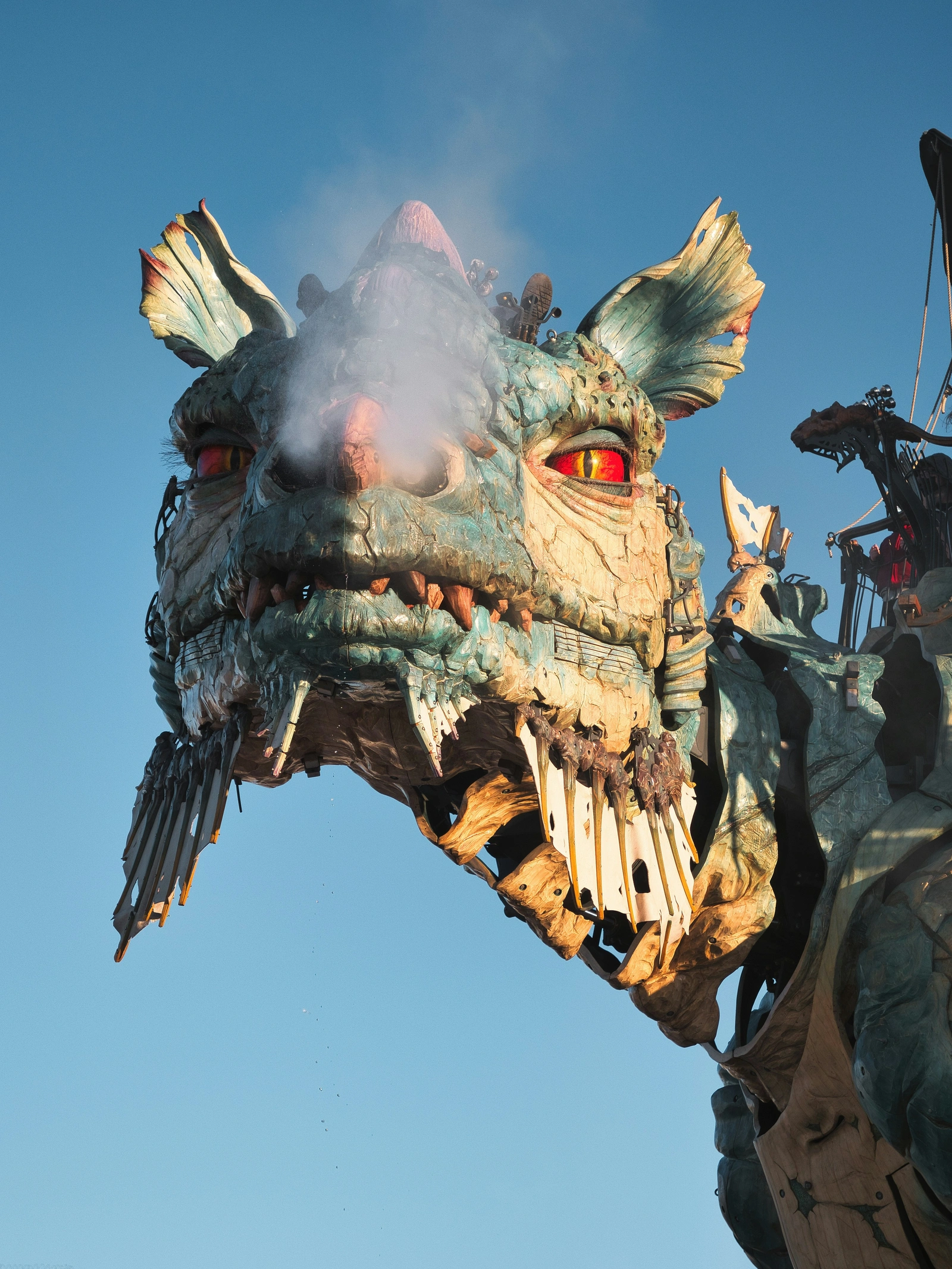 Le Dragon de Calais, créature mécanique monumentale sur le front de mer