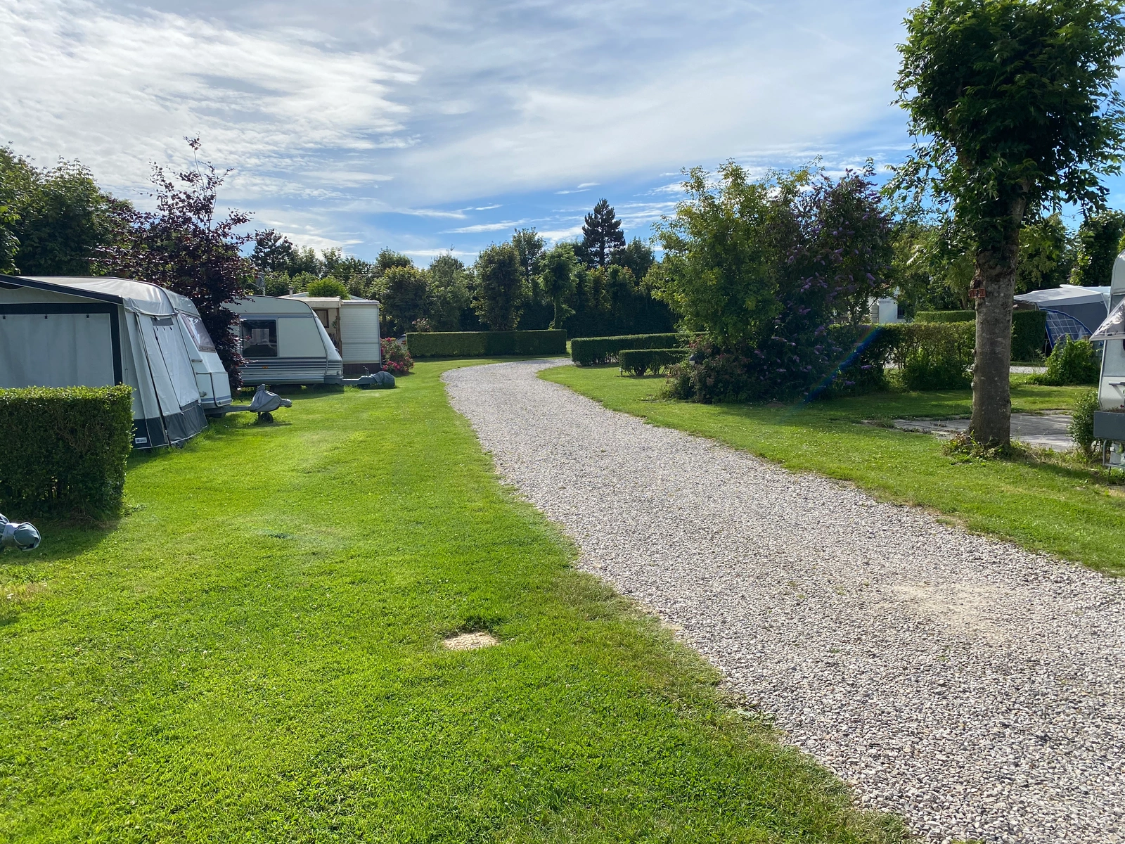 Espaces verts du camping